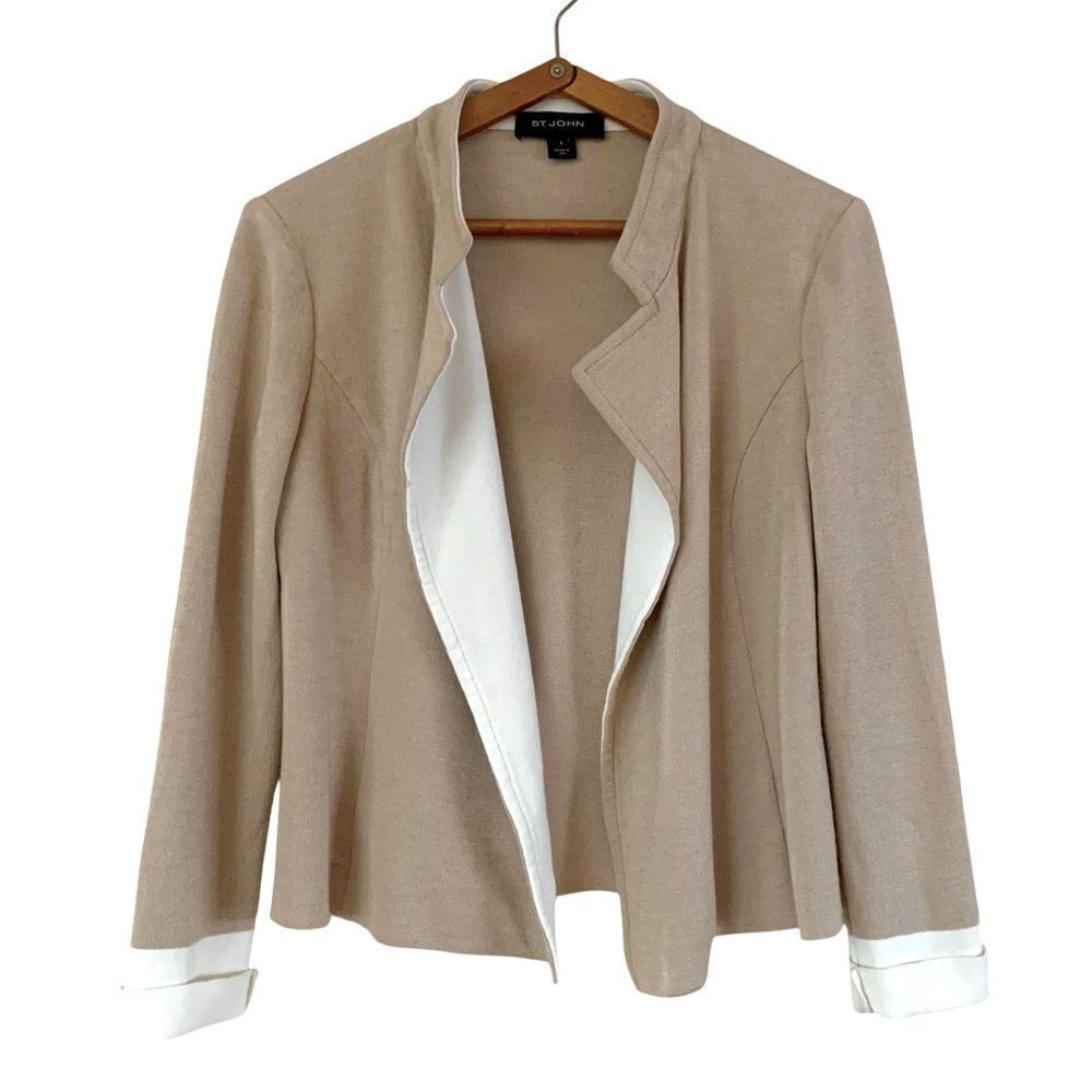 St John Knit Blazer Jacket